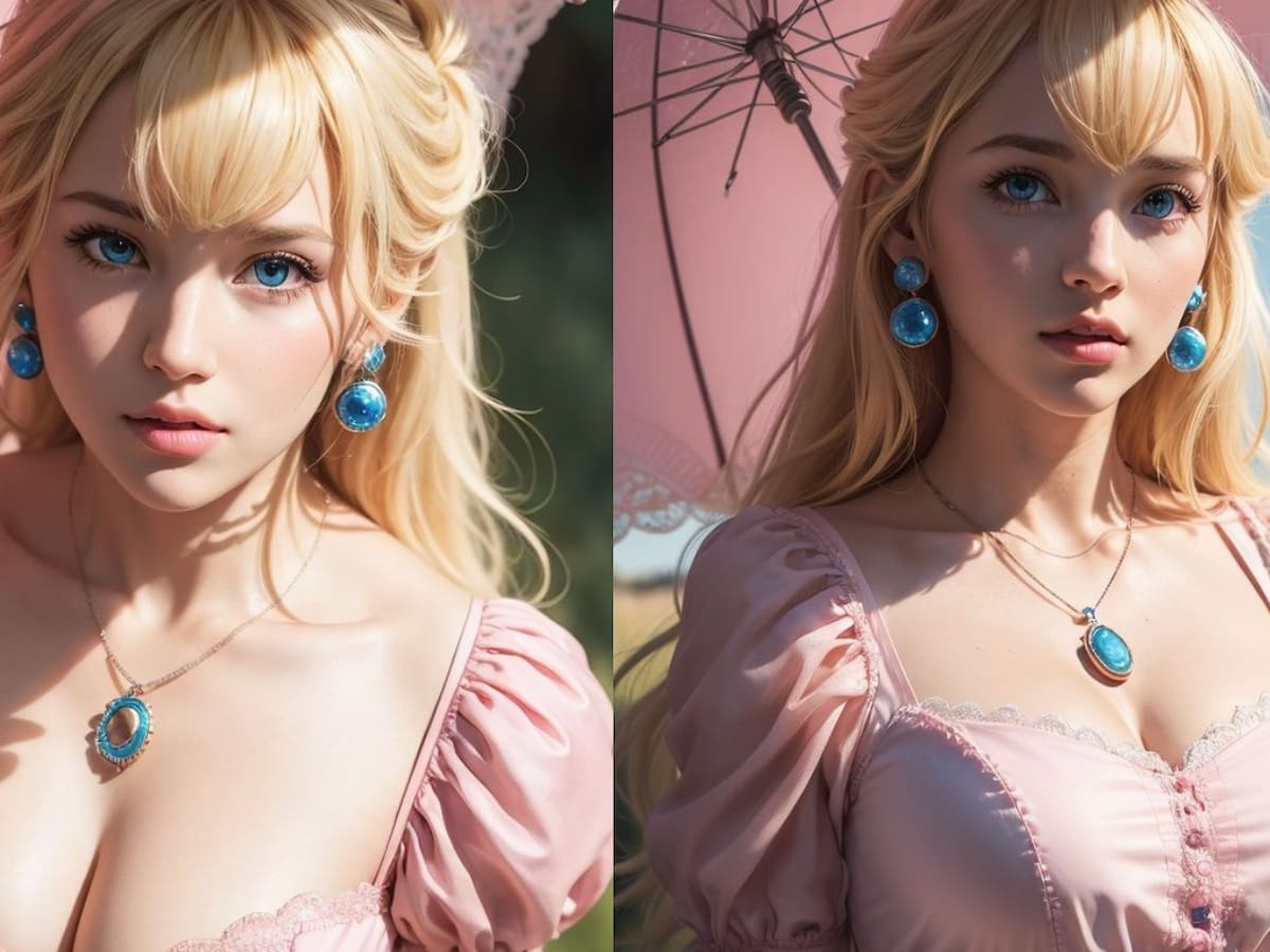 Mario Bros: Así se vería la Princesa Peach en su versión hiperrealista según una inteligencia artificial