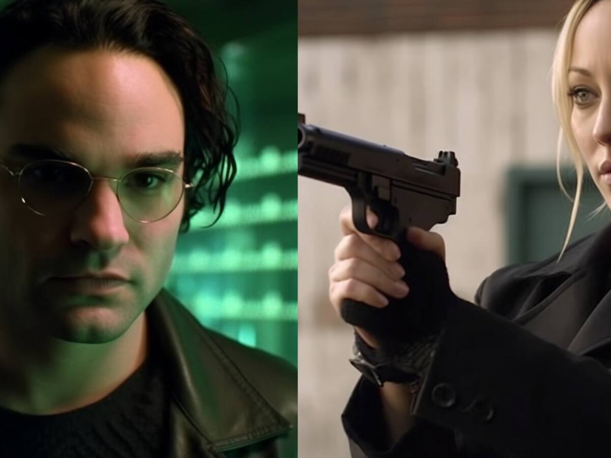Así se verían los personajes de The Big Bang Theory en el mundo de Matrix según una inteligencia artificial