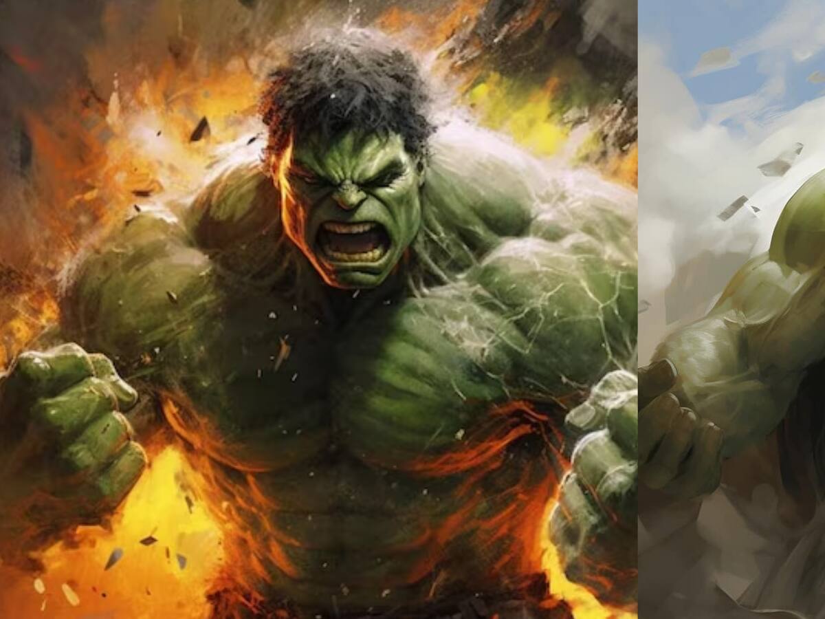 Así se vería Hulk de Marvel como dios de la antigua grecia según una inteligencia artificial
