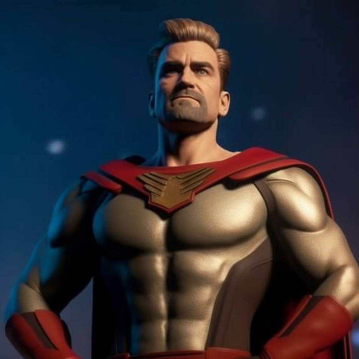 Lo cierto es que la mezcla entre Omni-man y Homelander asemeja el físico del actor Jon Hamm, famoso por su rol en Mad Men