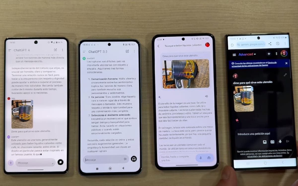 Tanto ChatGPT como Gemini ofrecen múltiples versiones, incluyendo opciones gratuitas y de pago, cada una con sus propias características y funcionalidades. Esta variedad permite a los usuarios elegir la opción que mejor se adapte a sus necesidades y presupuesto. Fuente: Captura de pantalla de YouTube.
