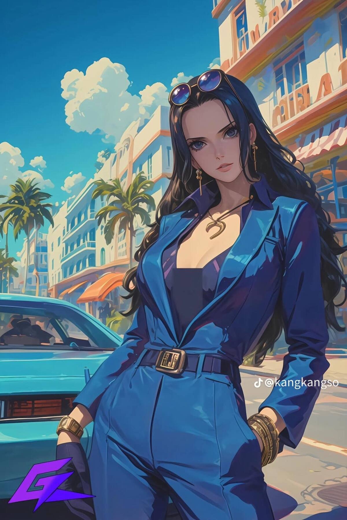 Robin en el universo de GTA según una IA