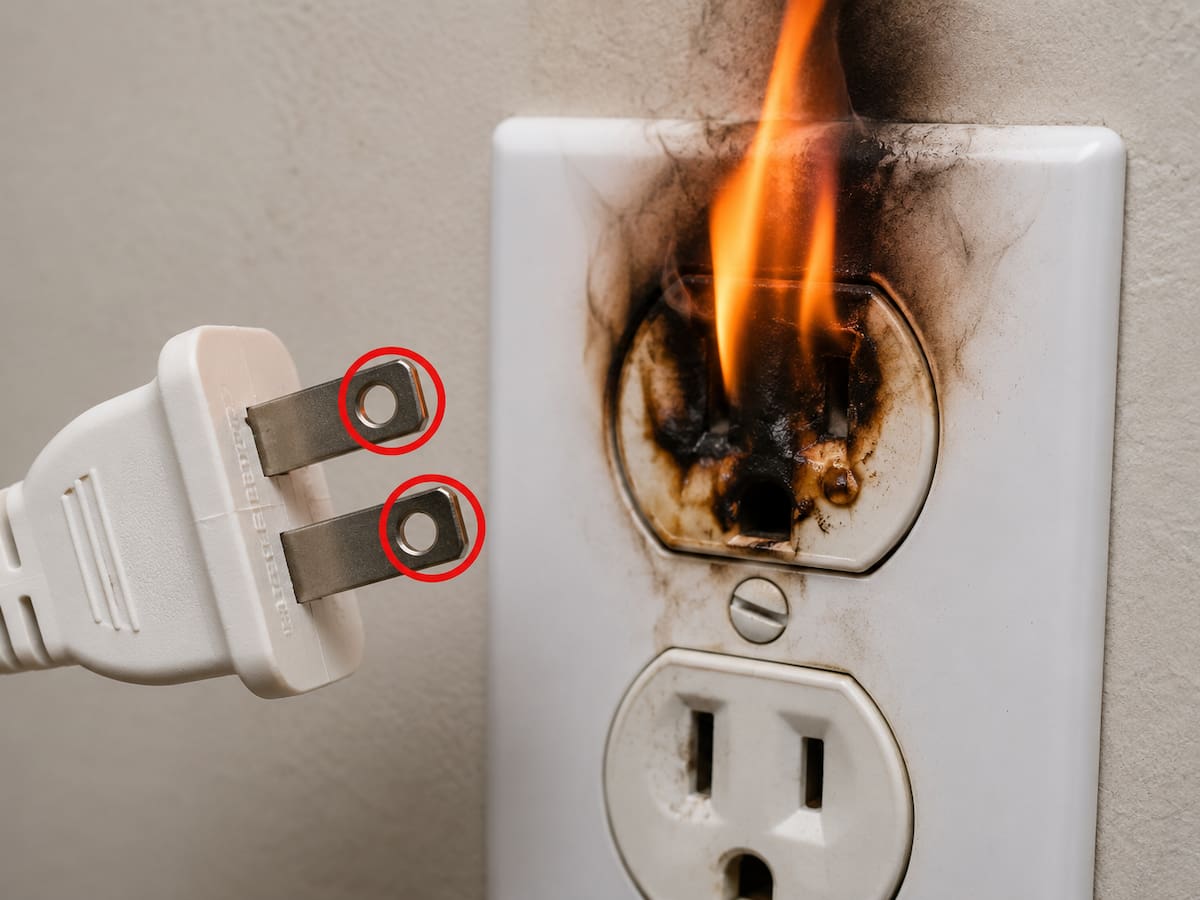 Expertos dicen por qué los enchufes tienen agujeros y cómo estos ayudan a evitar accidentes eléctricos en casa