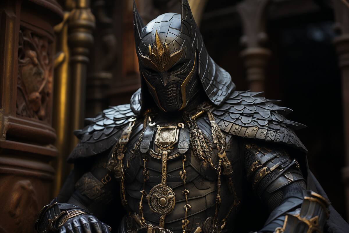 El estilo Noir y antiguo de Batman luce espectacular con la IA