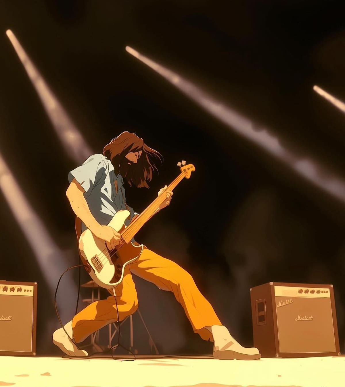 Nirvana. Smells like a teen spirit. IA. Anime.