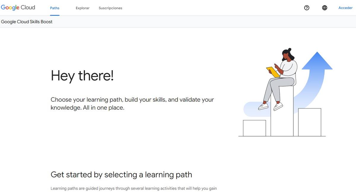 Los cursos de Cloud Skill Boost de Google tienen como objetivo profesionalizar a personas en campos específicos de las tecnologías en auge en diversos sectores laborales.