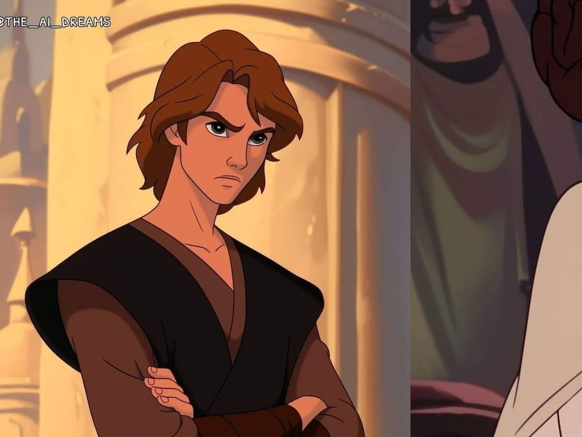 Así se vería “Star Wars” si hubiese sido creado por Disney según una IA