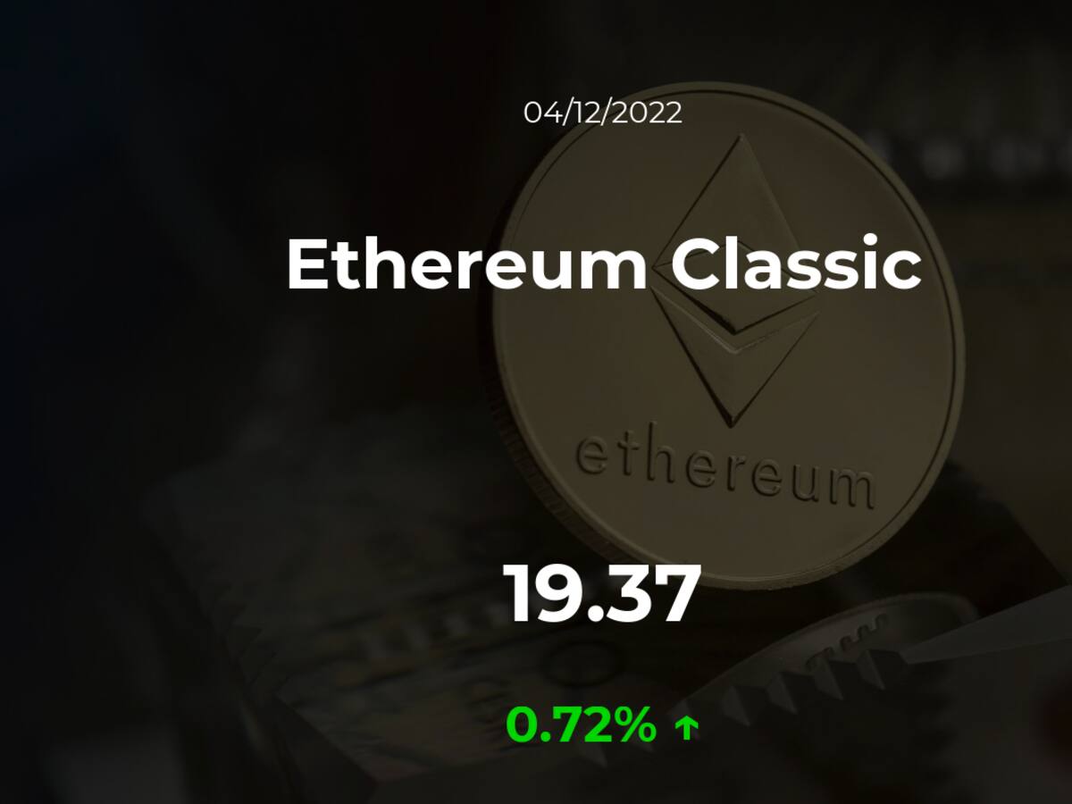 Precio del Ethereum Classic del 4 de diciembre