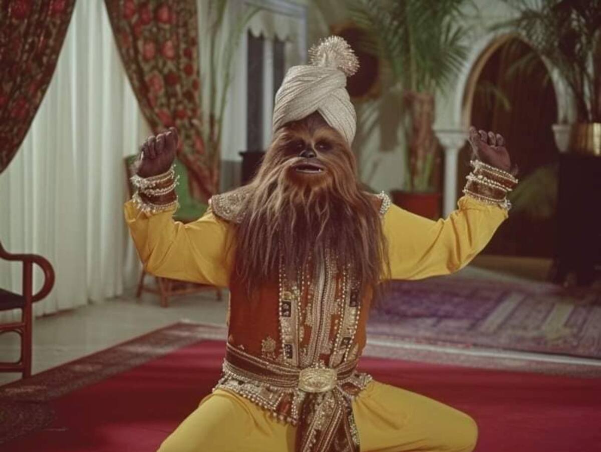 Chewbacca ahora porta vestimenta propia de la India en esta versión