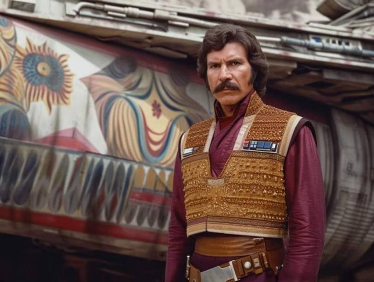Han Solo ahora es un formidable piloto de aeronaves tradicionales
