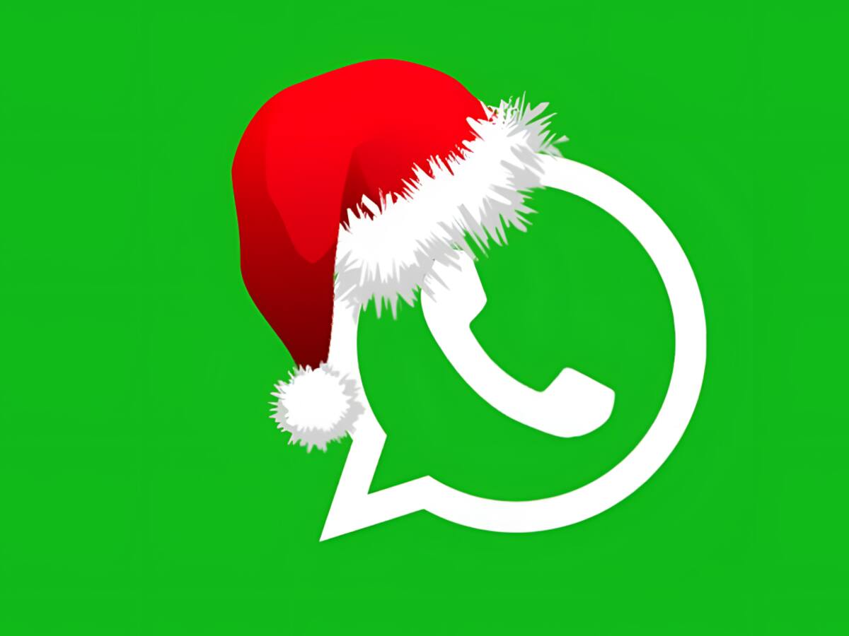 Así puedes ponerle un gorro navideño a tu icono de WhatsApp