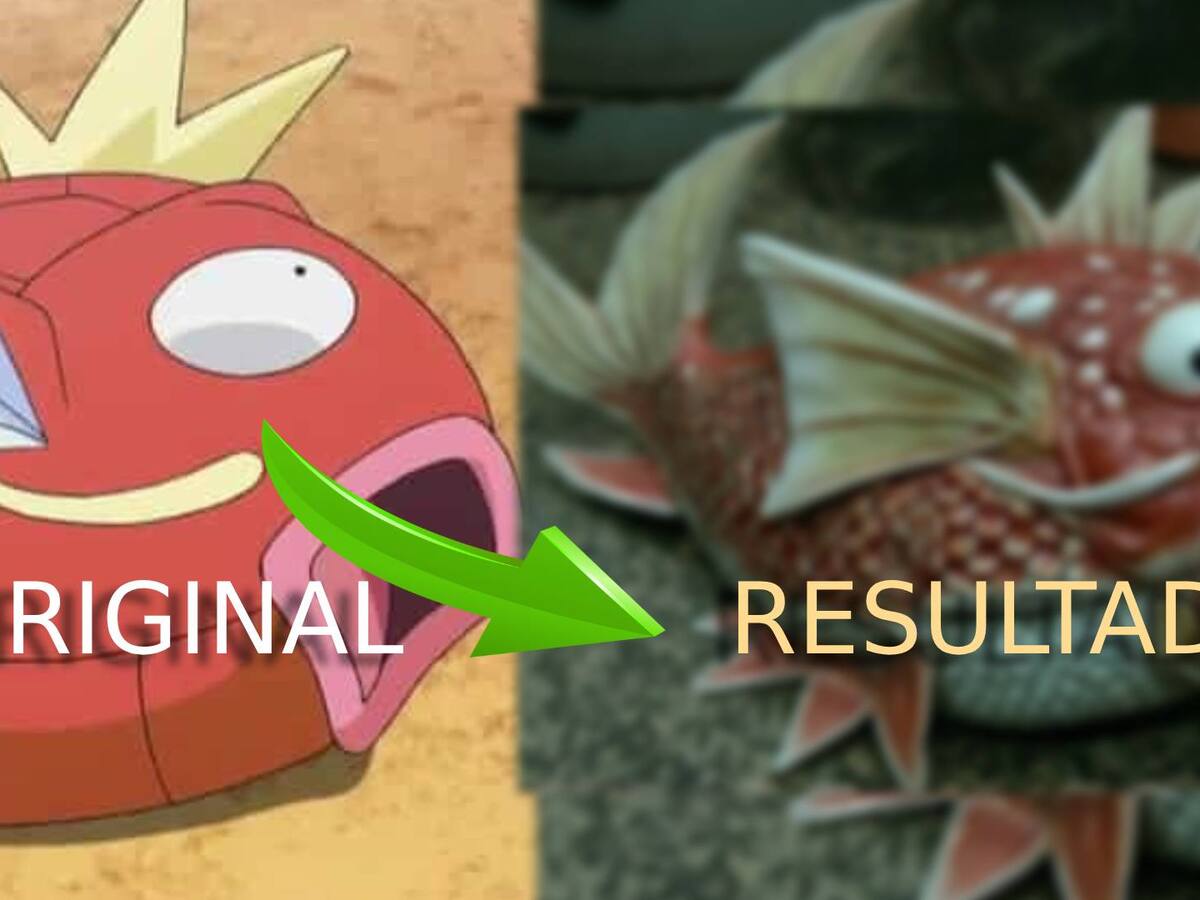 Así se vería Magikarp y su evolución en la vida real según una inteligencia artificial