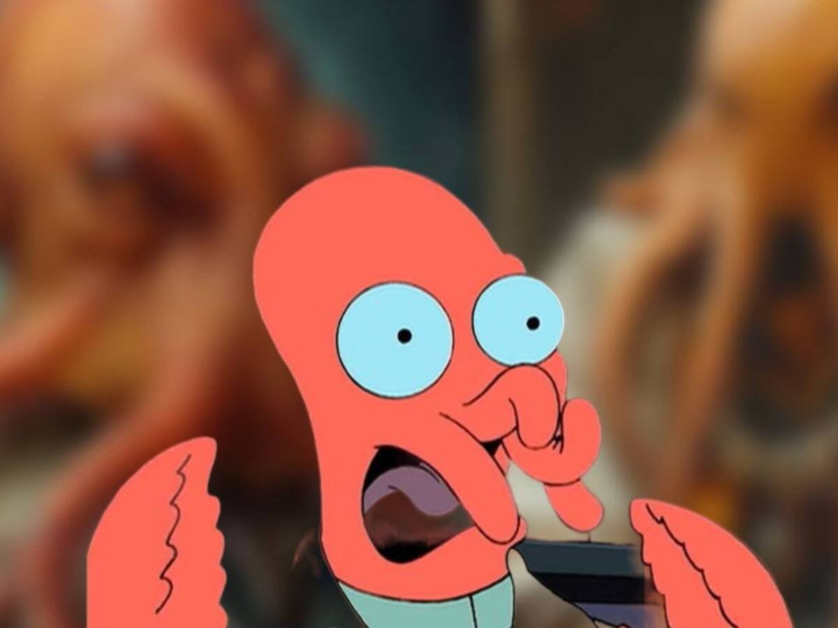 Futurama: Así se vería Zoidberg en la vida real según la inteligencia artificial