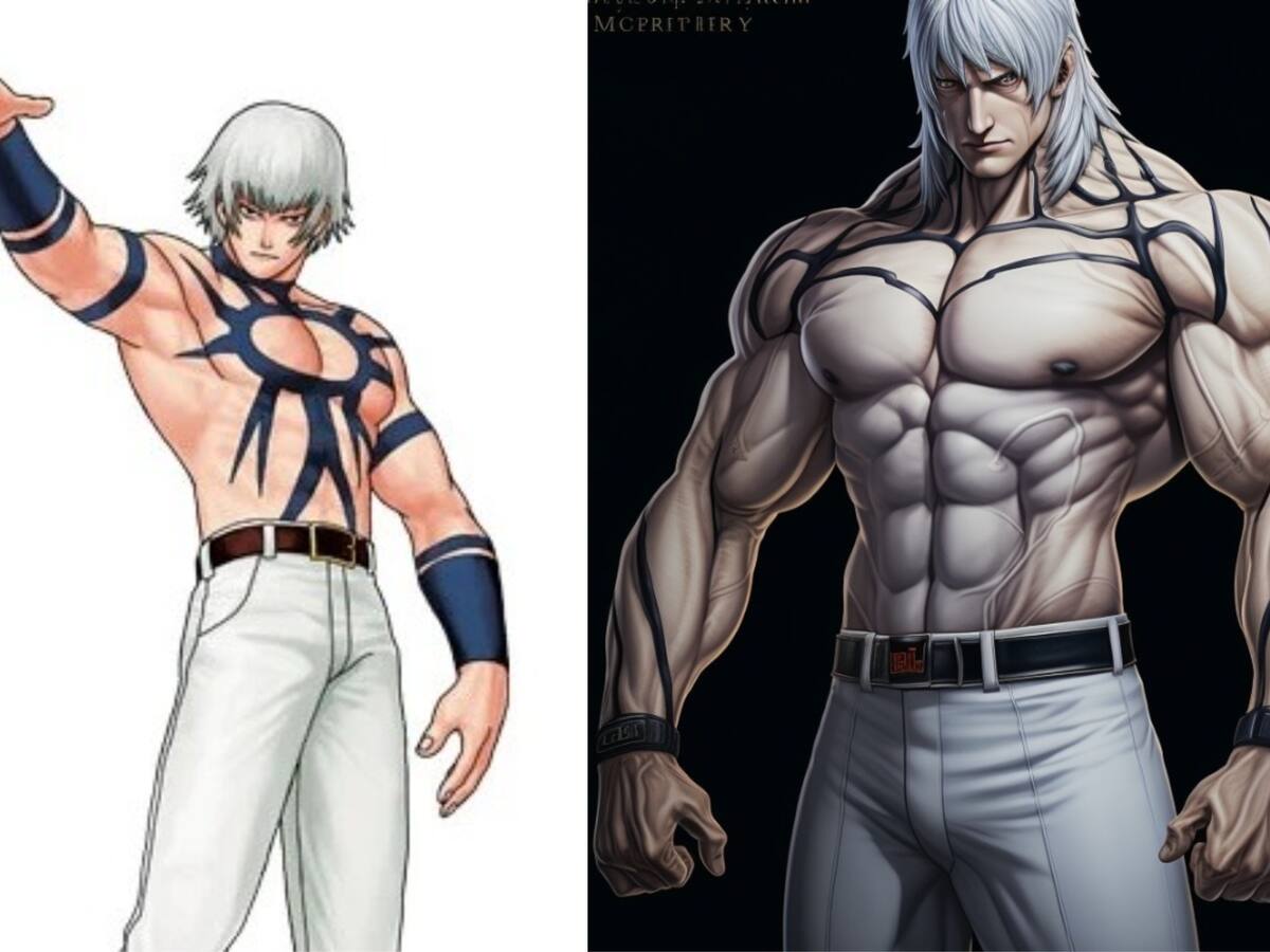 Orochi de The King of Fighters: La poderosa imagen generada por la inteligencia artificial