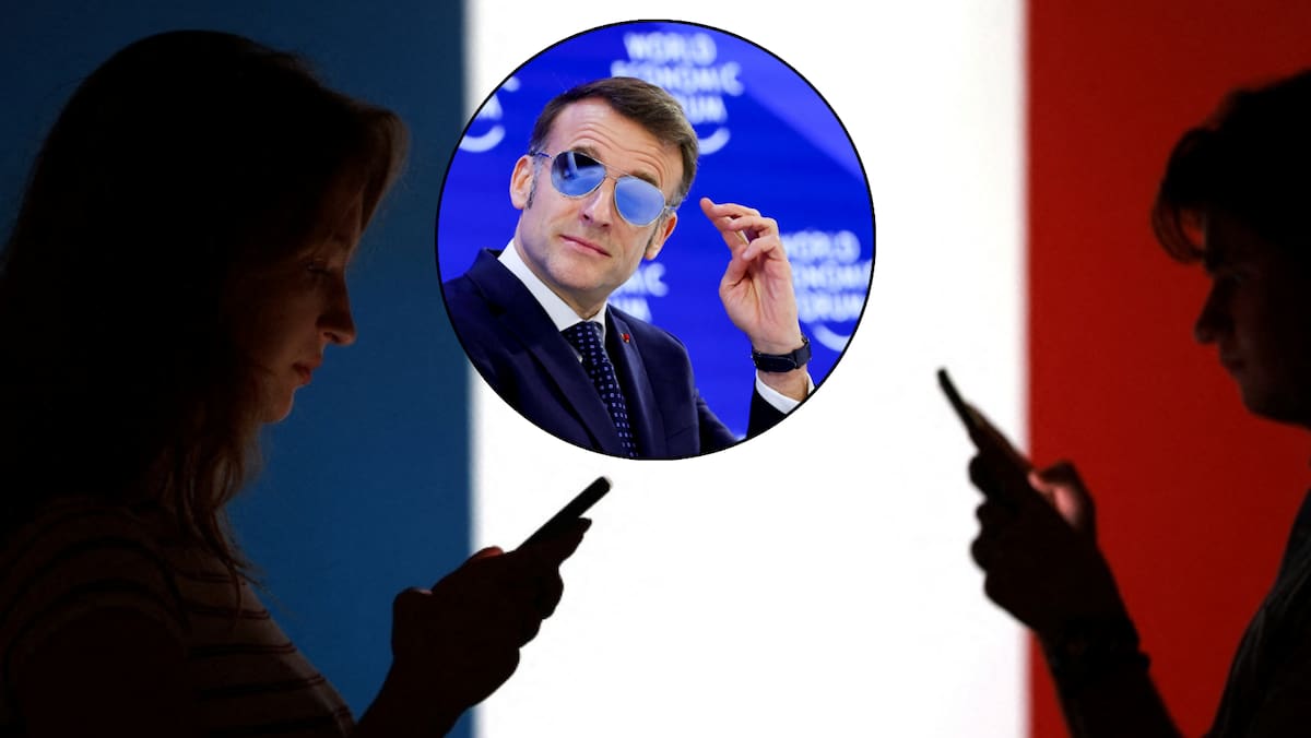 Francia aprueba ley para prohibir redes sociales a menores de 15 años y exige verificación obligatoria de edad. Foto: Reuters