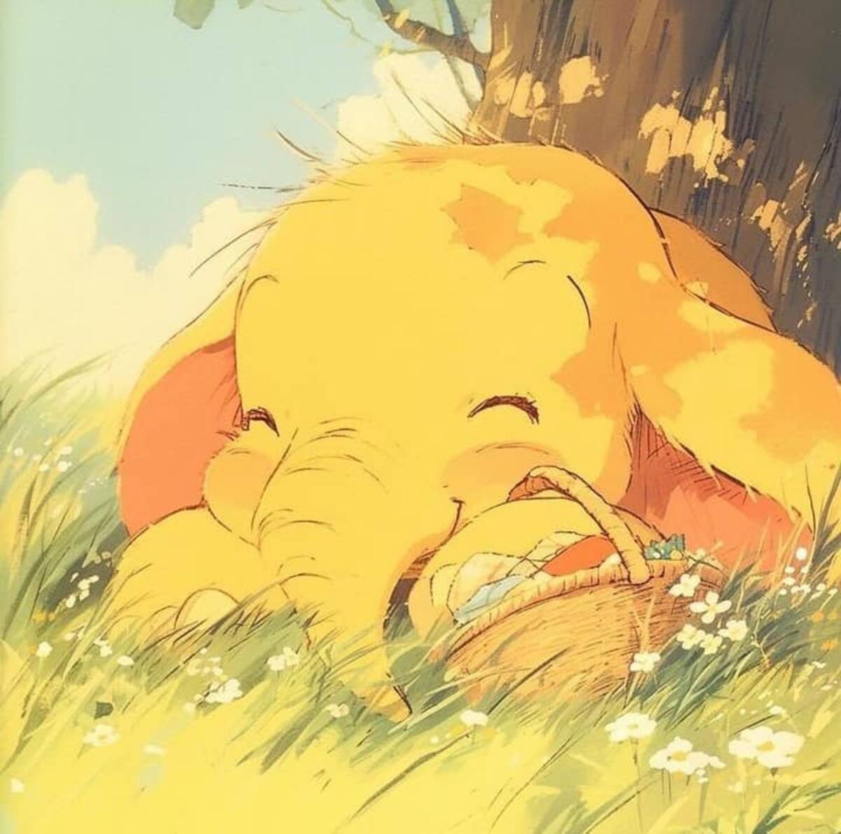 Trompi en estilo de Ghibli según una IA
