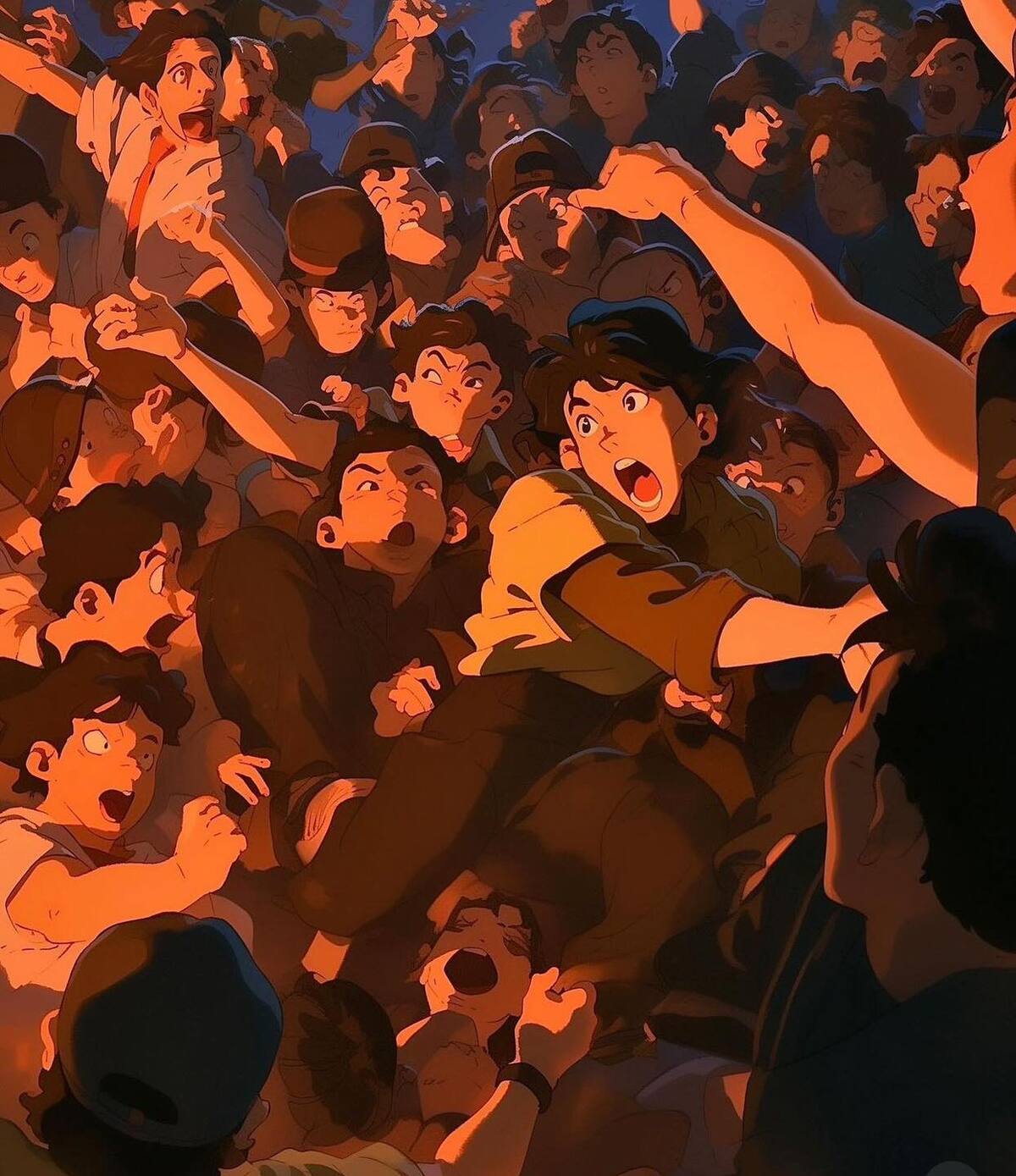 Nirvana. Smells like a teen spirit. IA. Anime.