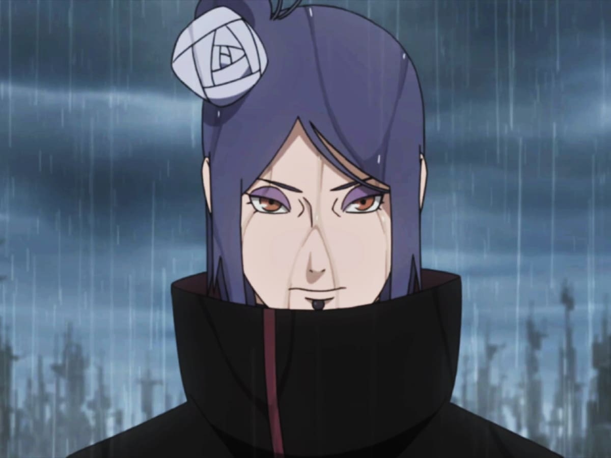 Naruto Shippuden: Así se vería Konan de los Akatsuki en la vida real, según inteligencia artificial