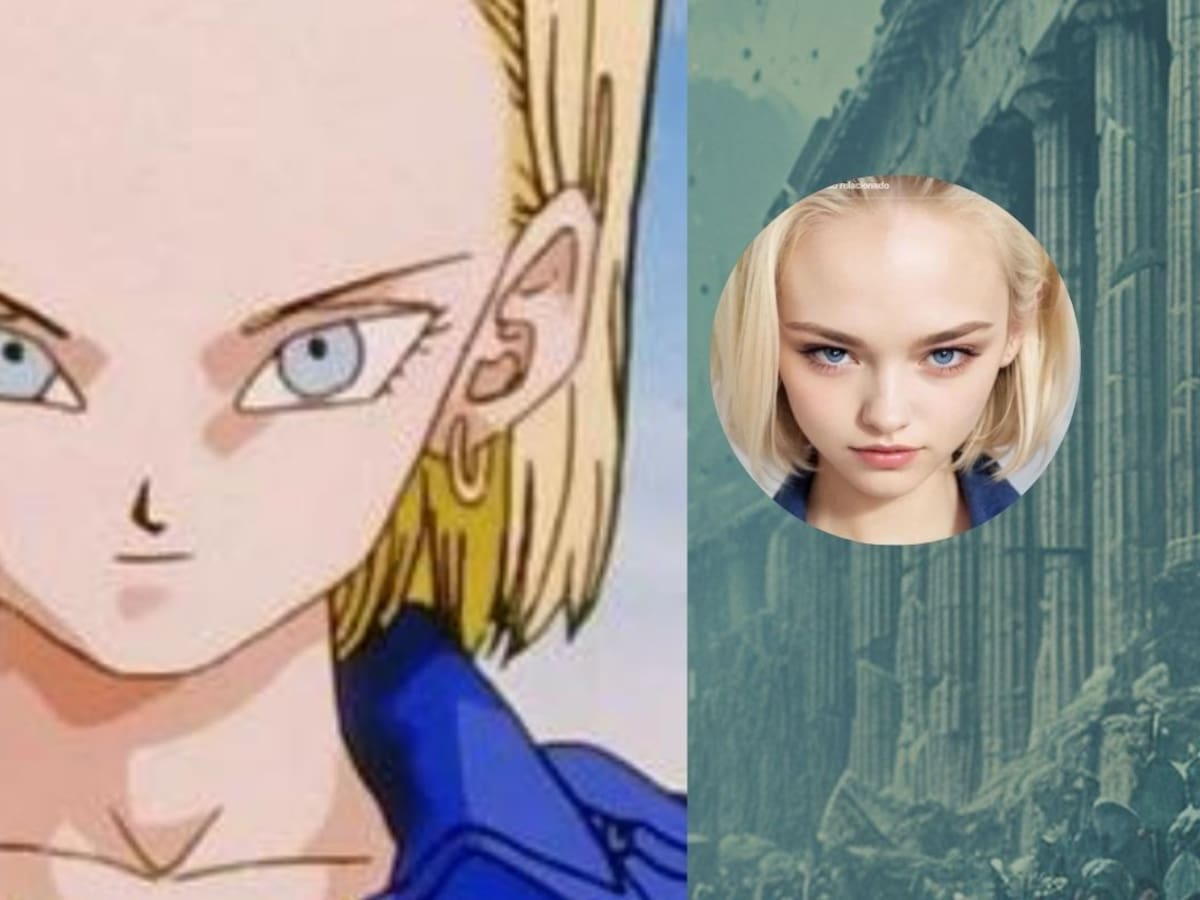 Dragon Ball: Así de hermosa se vería el Androide 18 en la vida real según una inteligencia artificial