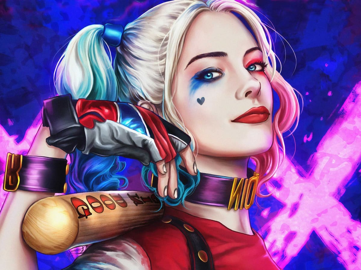 Harley Quinn en versión anime: así la imagina la Inteligencia Artificial