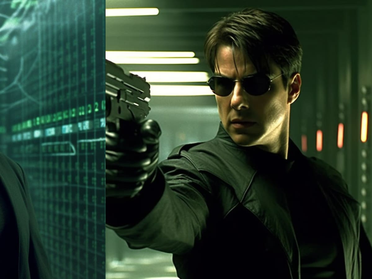 Así se vería “Matrix: Imposible” la fusión entre ambas películas con Tom Cruise según una inteligencia artificial