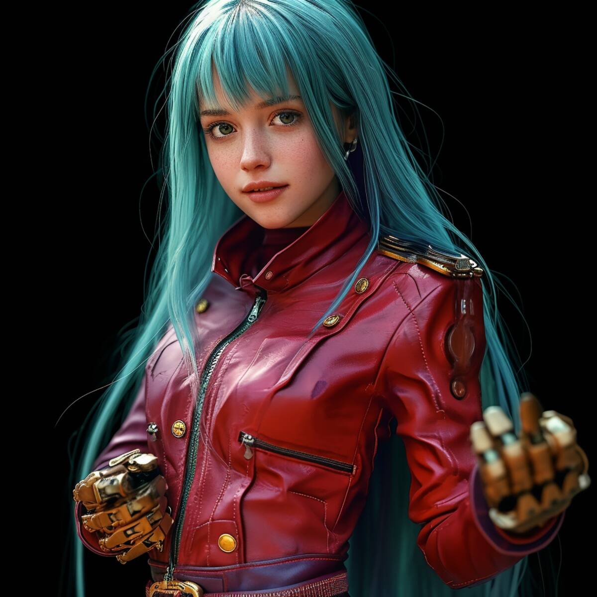 Kula Diamond es conocida por llevar una pelota de playa llamada "Candy" como su arma. Aunque su aspecto es lúdico, la utiliza de manera letal en sus ataques, mostrando un contraste entre su personalidad inocente y sus habilidades de combate letales.