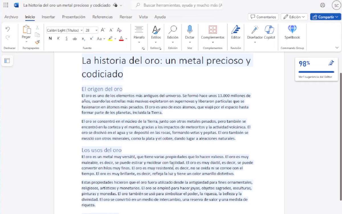 Mejora tu escritura con Microsoft Word implica el dictado de voz, conversión a PDF, usar la IA Copilot y la búsqueda inteligente agilizar tus procesos.