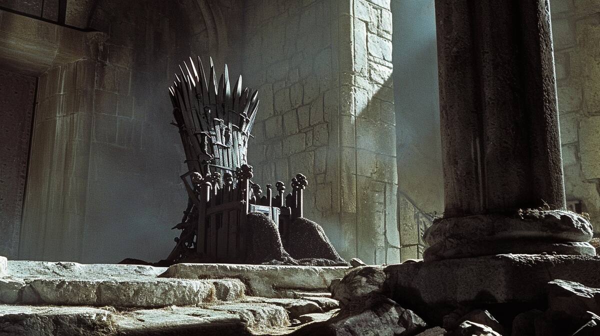 El trono de hierro de Westeros