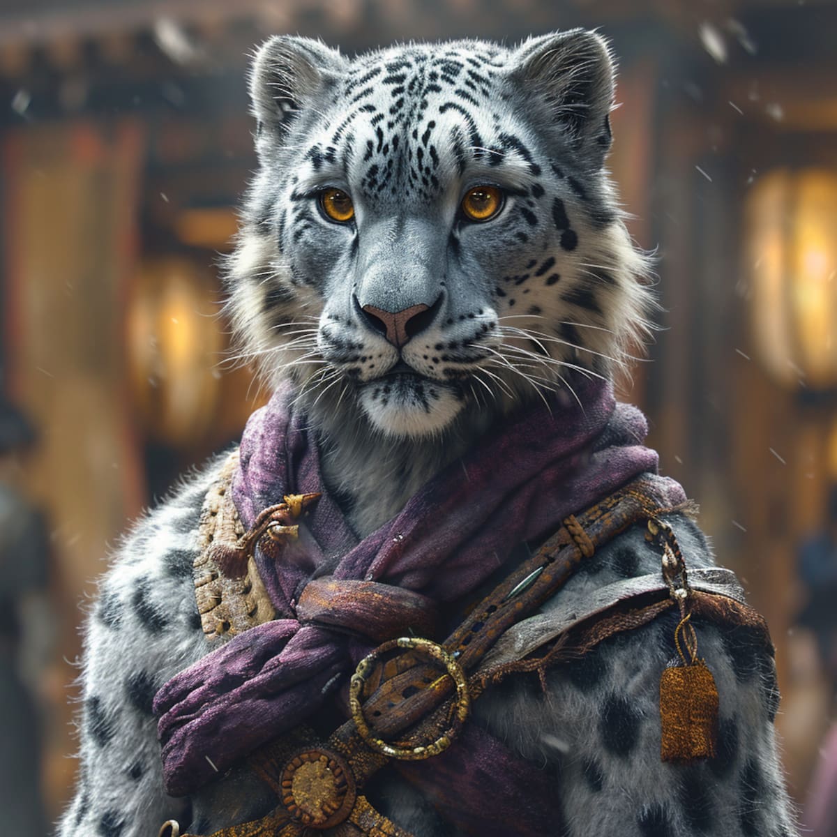 El diseño de Tai Lung se inspira en varias especies de grandes felinos, creando un antagonista imponente y atlético que representa una amenaza formidable.