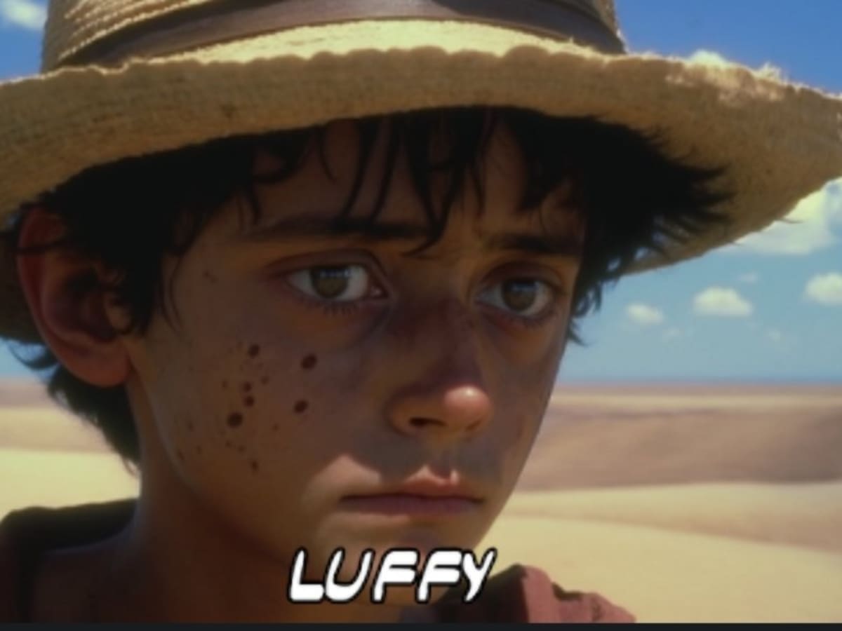 ¿Cómo serían los personajes de One Piece si fueran actores de los años 80?