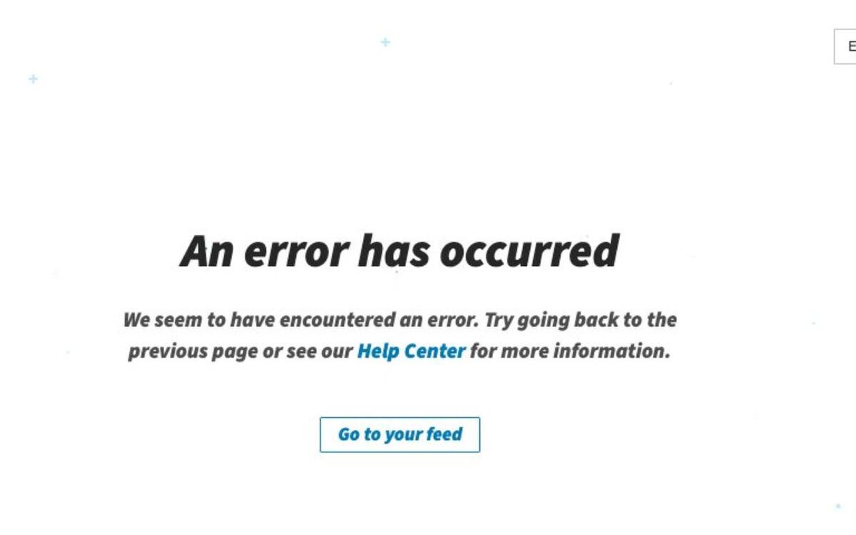Un ejemplo del tipo de mensaje que los usuarios veían al intentar acceder a LinkedIn este miércoles. Fuente: Captura de pantalla.