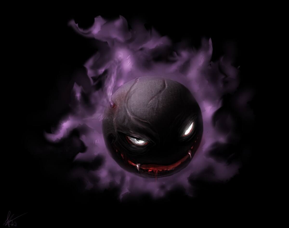 Así se vería Gastly en la vida real según una IA