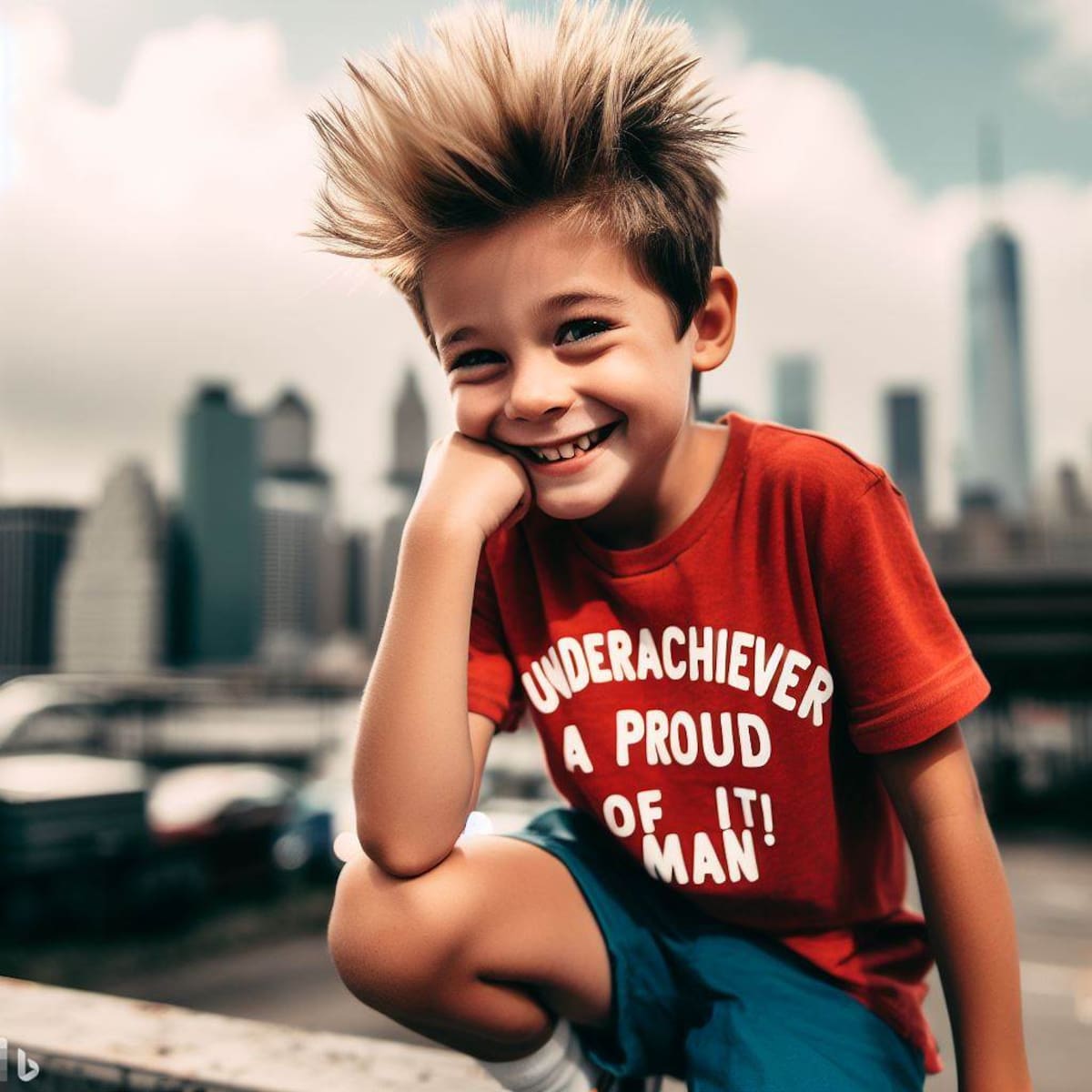 Bart Simpson en la vida real según la Inteligencia Artificial