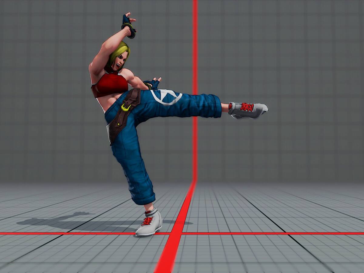 ¿Cómo se vería Blue Mary de King of Fighters en la vida real, según la IA?