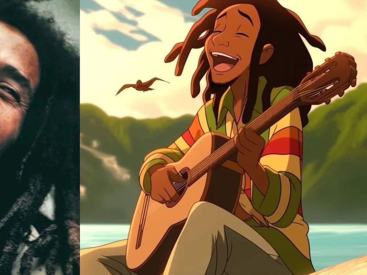 Así se vería Bob Marley en estilo Disney según una inteligencia artificial