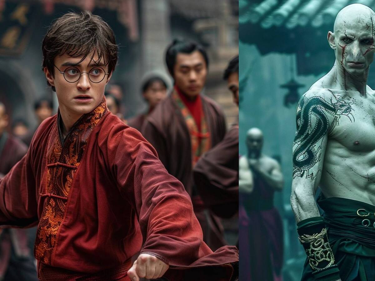 ¿Y si Harry Potter fuese una película de artes marciales? Así lo imagina una IA