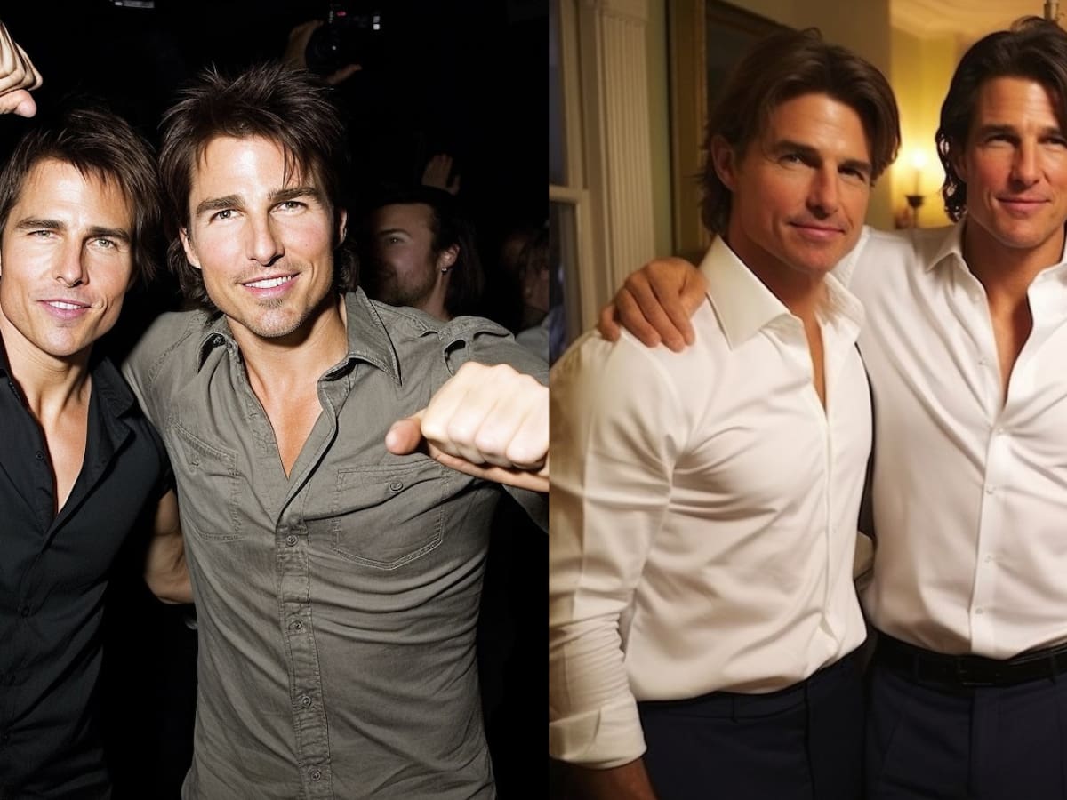 Tom Cruise junto a sus dobles de acción: Conoce cuál es la verdad de estas fotografías