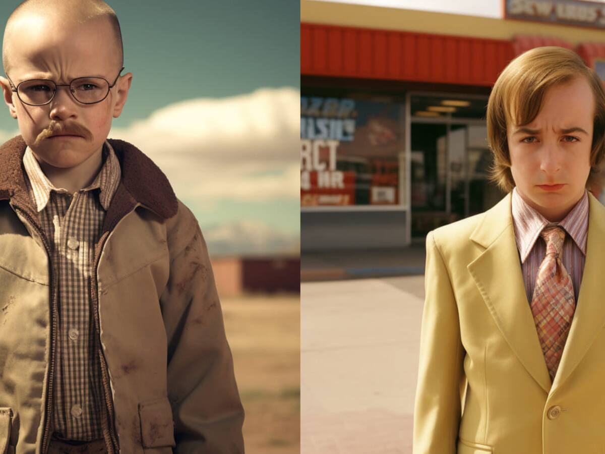 Breaking Bad: Así se verían los personajes en su versión de jóvenes según una inteligencia artificial