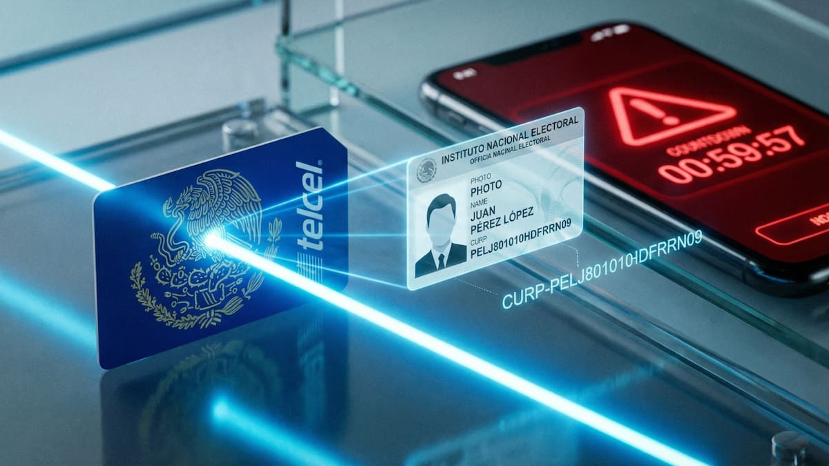 El registro obligatorio de chips busca vincular cada línea con una identidad real para frenar el crimen, pero el plazo del 30 de junio pone presión a millones de usuarios que podrían perder su servicio. (Imagen: Concepto digital / IA).