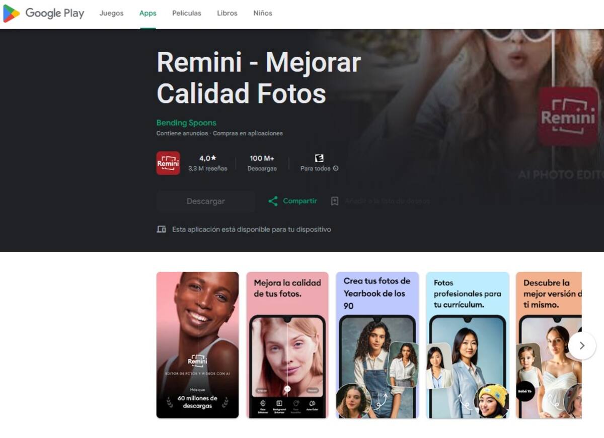 De entre las apps de IA que prometen arreglar imágenes, Remini ha destacado por su versatilidad, su manera práctica e intuitiva para utilizarla y sus funciones habilitadas sin costo.