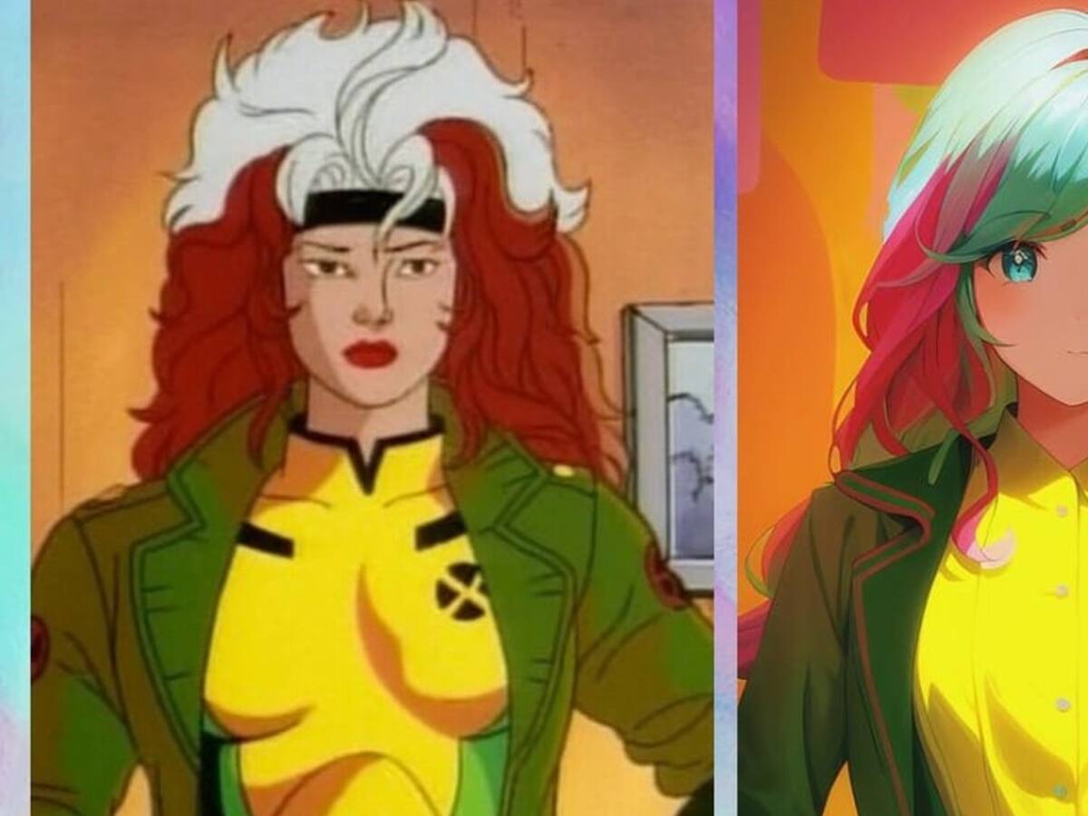 Así se verían los X Man como personajes de anime, según la inteligencia artificial