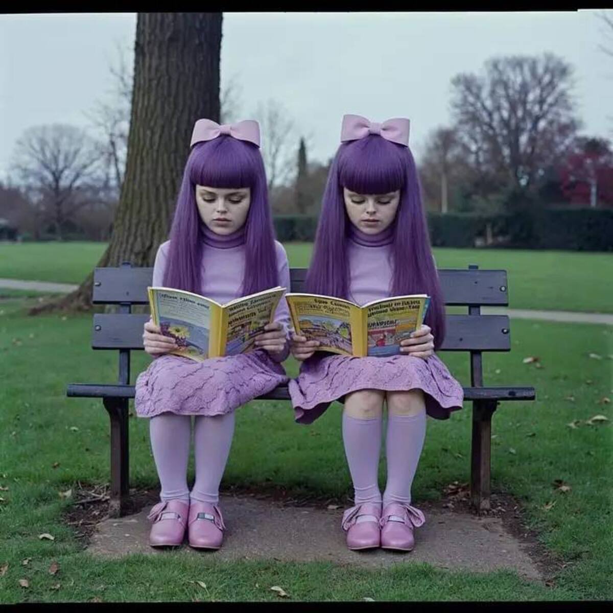 Las gemelas Sherri y Terri de la escuela de Springfield en Los Simpsons tienen un toque místico. En algunos episodios, se sugiere que comparten una especie de conexión telepática, permitiéndoles comunicarse entre sí sin palabras y realizar acciones coordinadas de manera sorprendente.