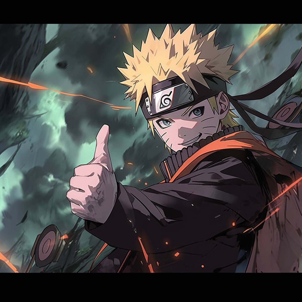 La positividad de Naruto pareciera acompañarle en otro universo