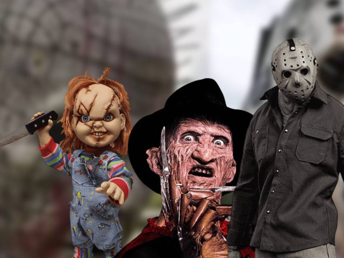 Así se vería un parque de diversiones con temática de películas de terror según una IA