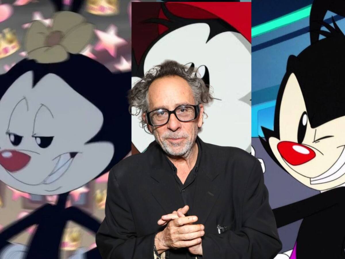 Así se verían los Animaniacs en estilo de Tim Burton según una IA