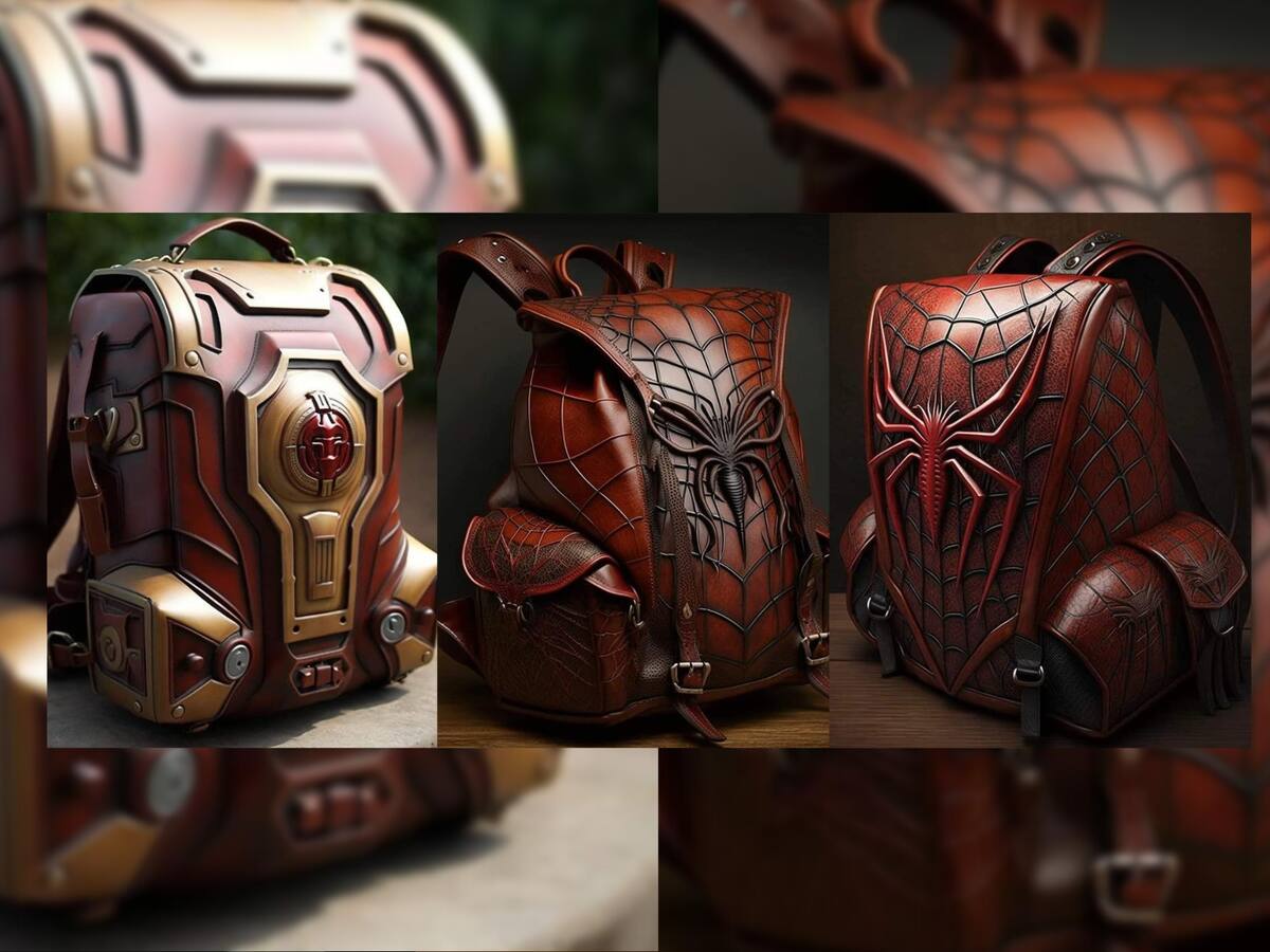 Así son las “mochilas edición Marvel” creadas por una inteligencia artificial