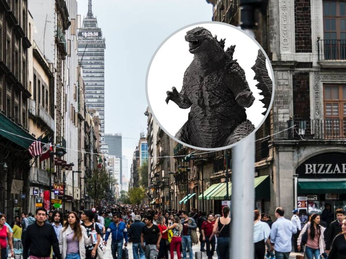 Godzilla ataca la Ciudad de México: así lo imagina la inteligencia artificial