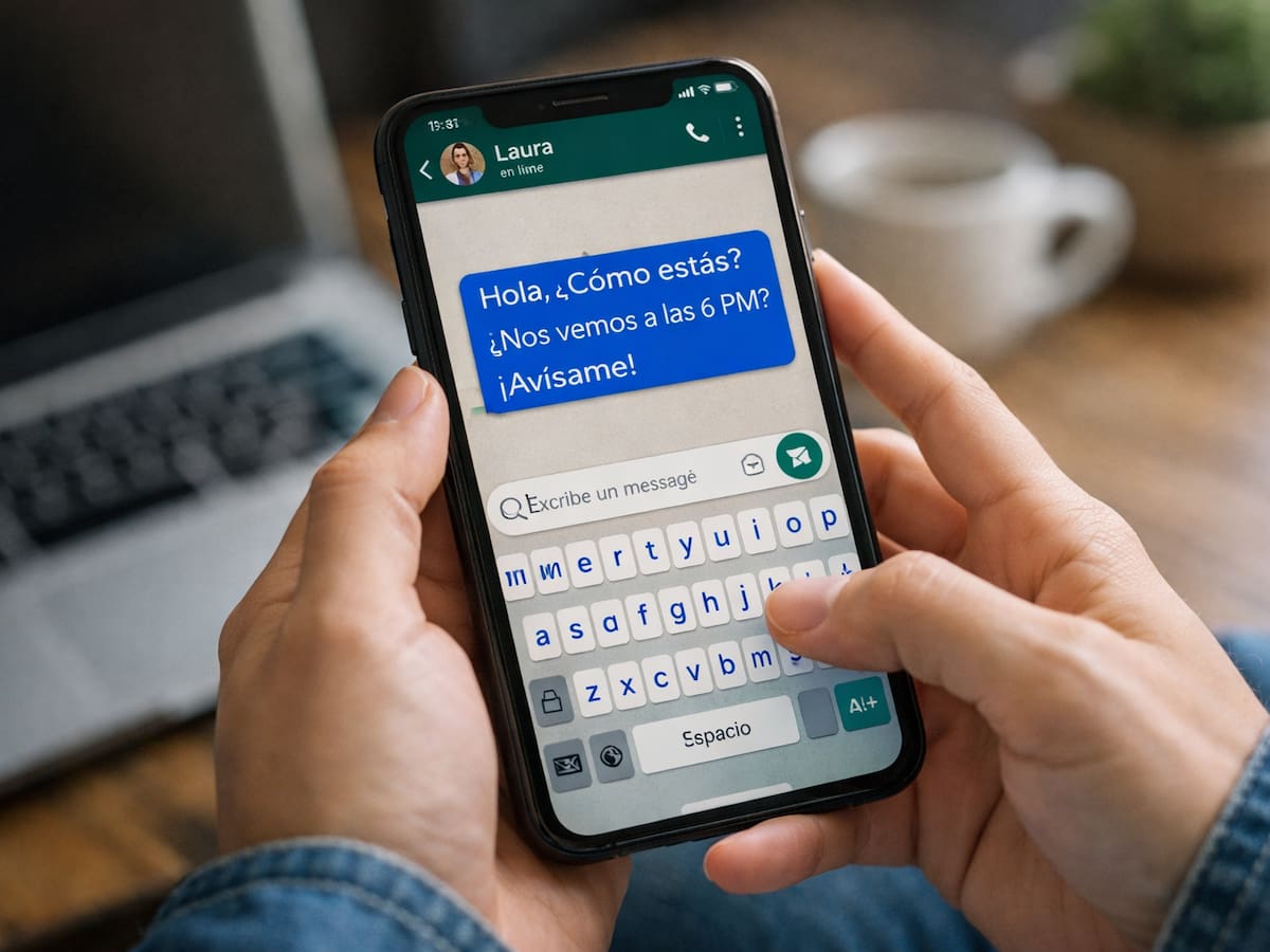 El método para tener letras azules en WhatsApp requiere apps externas, permisos especiales y no cuenta con respaldo oficial de Meta