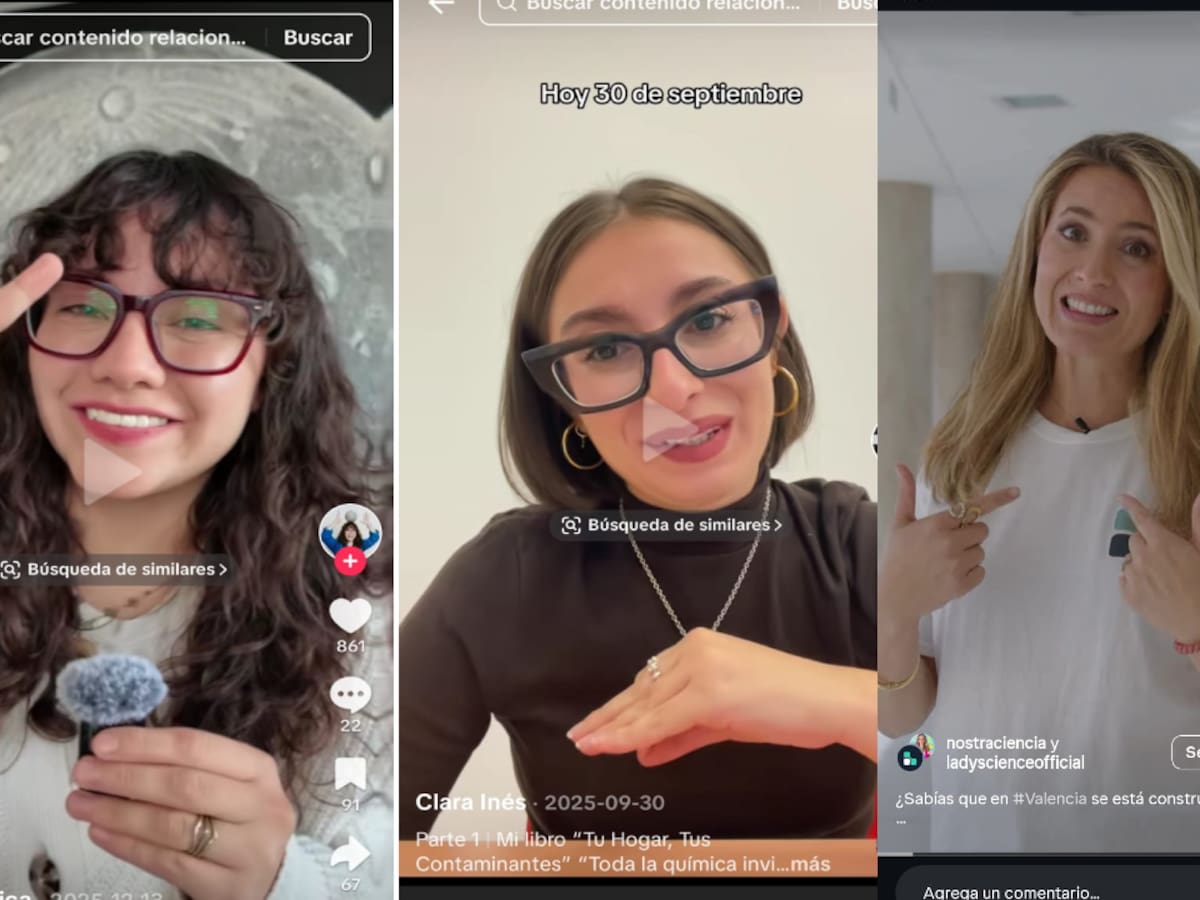Las influencers científicas más destacadas en TikTok e Instagram