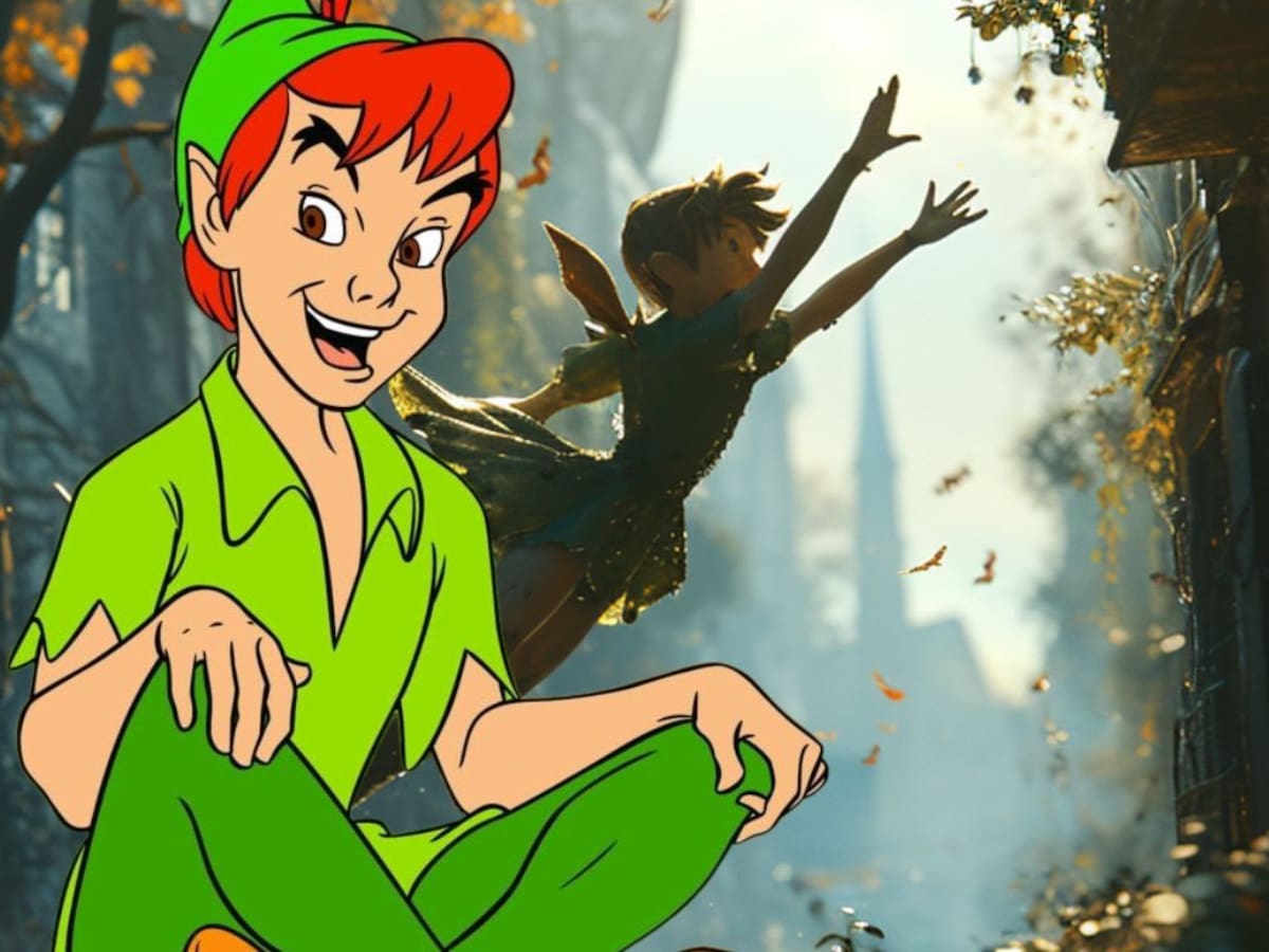 Así se vería Peter Pan en la vida real según una inteligencia artificial
